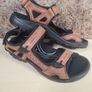 mens ECCO YUCATAN walking sandals brown leather shoes Size UK 10 EU 45 Image 2