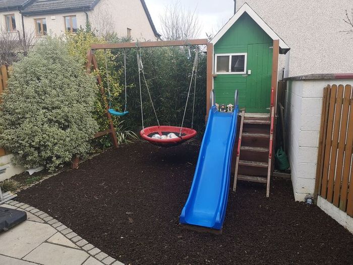 Kids tree house with storage