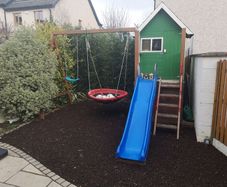 Kids tree house with storage