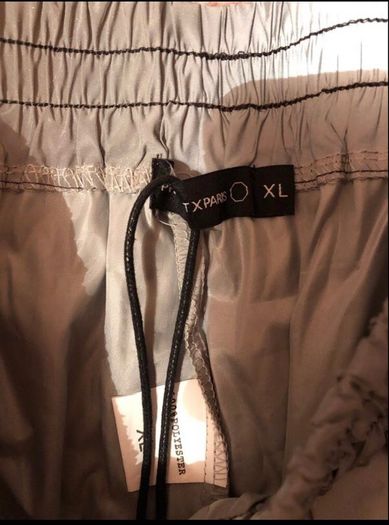 Reflective cycling trousers
