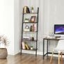 New 4 or 5 Tier Ladder Shelf Unit Bookcase Wall Rack - FREE P&P Image 6