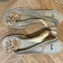 Bundle of ladies summer shoes 5 flats and 1 wedge size 5 and 6 Image 2