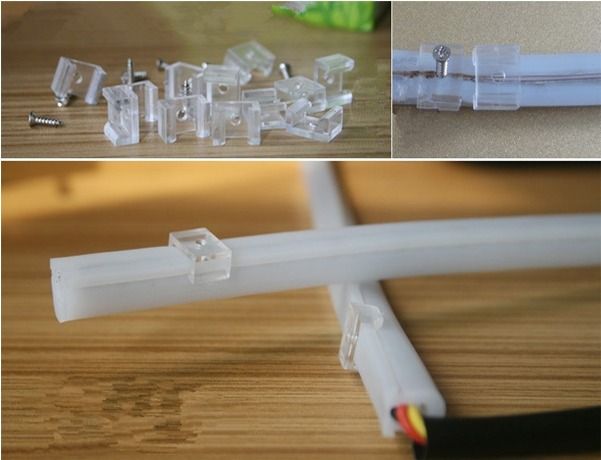 2pcs 60CM Car LED Turn Daytime Running White&Yellow Soft Tears Strips Guide Lights