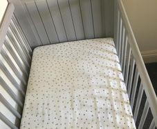 wooden cot