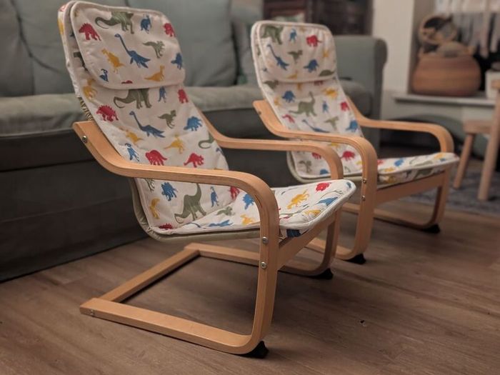IKEA Poang Kids Mini Armchairs
