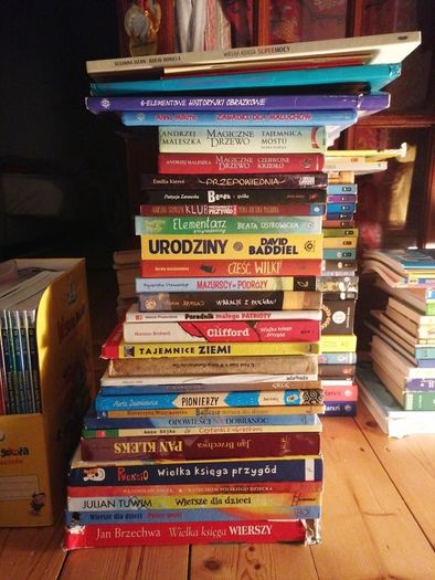 books and comics - polish language