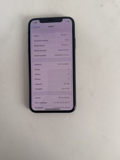 IPhone X Factory Unlocked