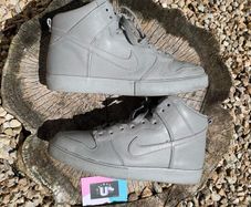 Premium Nike Dunk High Wolf Grey