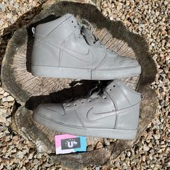Premium Nike Dunk High Wolf Grey