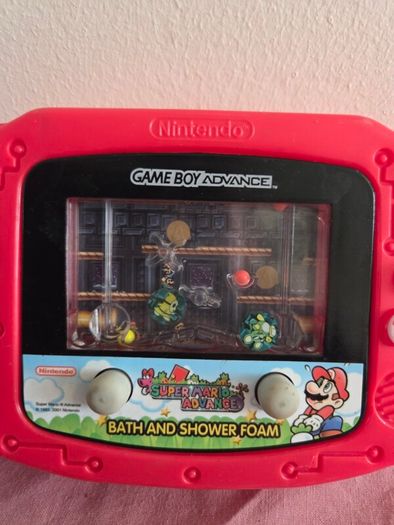 GameBoy Advance Super Mario Advance Bath and Shower Foam