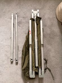 Military issue camping bed/ cot