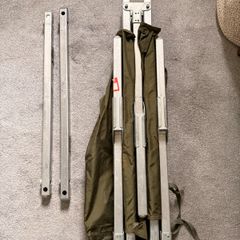 Military issue camping bed/ cot
