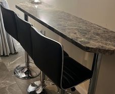 breakfast bar bench