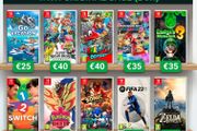 Nintendo Switch games - various titles
