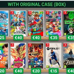 Nintendo Switch games - various titles