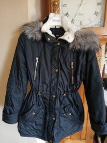 Black NEW LOOK Winter Jacket