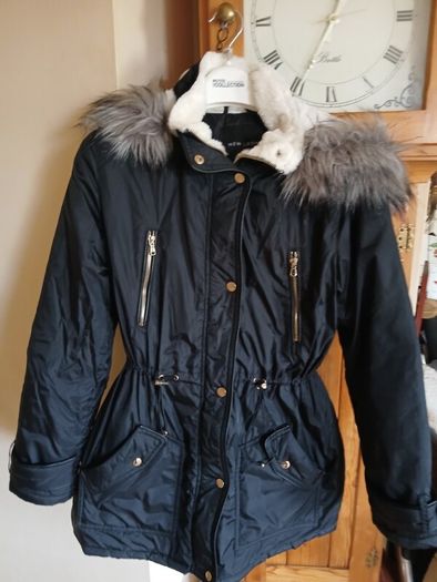 Black NEW LOOK Winter Jacket