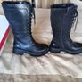 Boots Ladies Rieker Zip Lace High Leg Boot Size 38 (5) Image 2