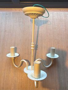 NEXT Ceiling Light Cream Metal