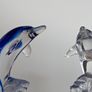 Vintage Crystal dolphins x2 Image 2