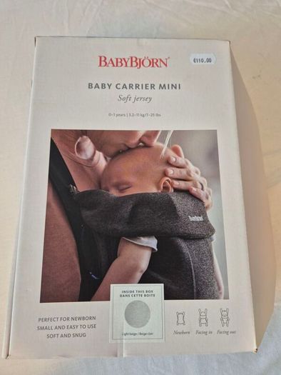 Babybjorn baby carrier mini light beige