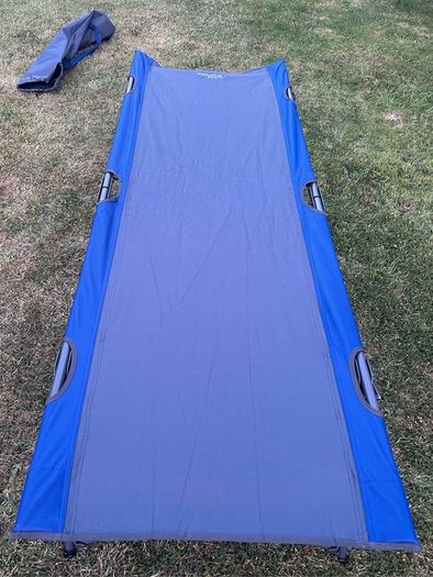 Camp Bed - Used once indoors