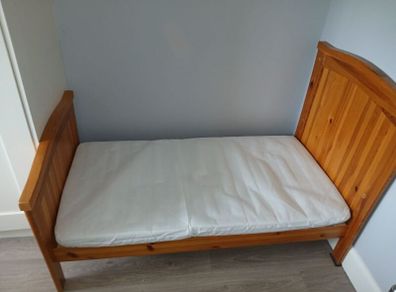 Cot Bed and Matress