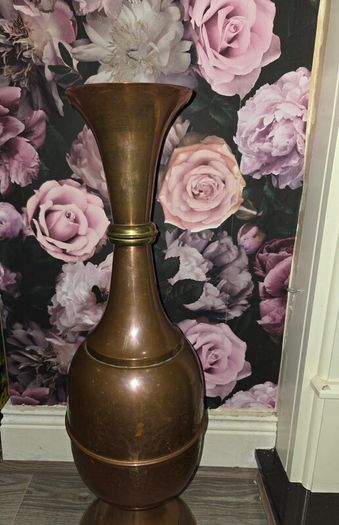 Large Vintage Copper Vase