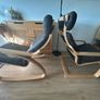 IKEA POANG Pair of Chairs & Matching Stools Image 3