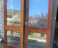 Hardwood Glass Doors