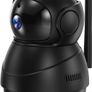 Wi-Fi Camera for Home Security, Dog Camera with Motion and Sound Alerts via APP, Baby Monitor with Indicator Switch, 2-Way Audio, Works with Alexa Image 2