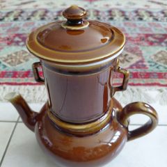 Vintage French ceramic tea/coffee pot
