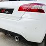 Peugeot 308 GTi exhaust tips. Image 2