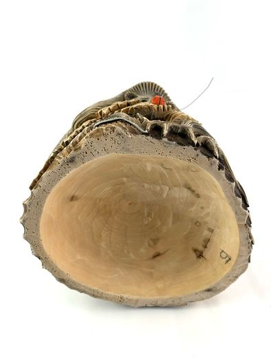 Wooden carving Hedgehog