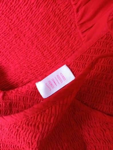 Savida Red Spaghetti  Straps  Dress.  S.14