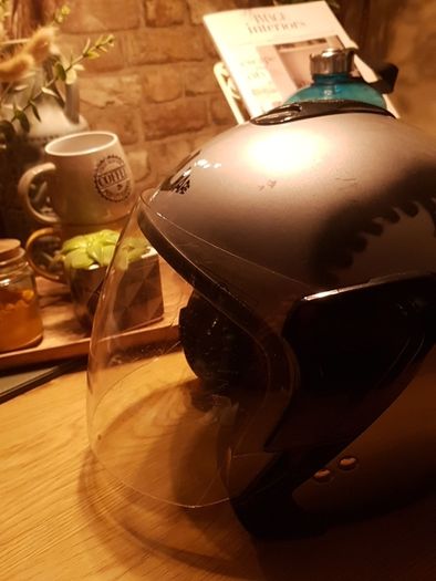 Motorbike helmet