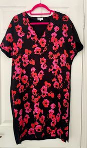 Escada Sport Floral Shift Dress - Size 40