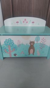 Bookcase and blanket box