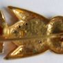 Vintage Jewelry Brooch Pin Owl Rhinestone Gold Plate Tone Image 5