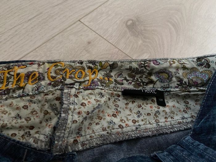 Next Ladies Cropped 3/4 length Jeans Size 10R