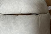 2 Duck Feather Filled Cushion Fillers