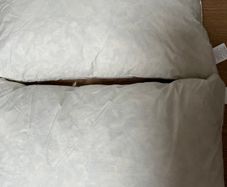 2 Duck Feather Filled Cushion Fillers