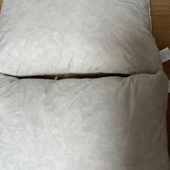 2 Duck Feather Filled Cushion Fillers