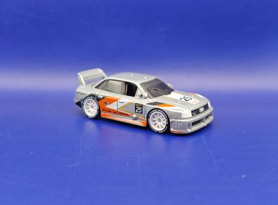 Hot Wheels Audi 90 Quattro with custom wheels.