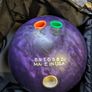 Brunswick Zone Bowling Ball (6.2kg) + 2-Ball Roller Bag Image 5