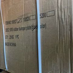 Brand new: 2x25kg Olympic bumper weight plates