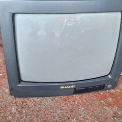 11" sharp crt tv broken