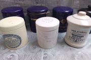 Empty Stilton Cheese Jars