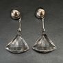 Vintage Crystal Earrings Image 4