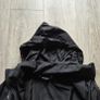 Black, cropped zip-up windbreaker jacket ZARA size 10 Image 10
